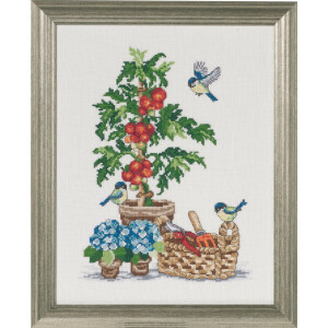 Permin counted cross stitch kit "Tomatoes",...