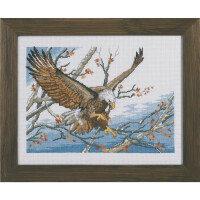 Permin counted cross stitch kit "Eagle", 29x37cm, DIY, 90-9319