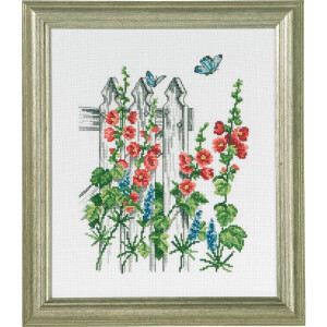 Permin counted cross stitch kit "Picket fence",...