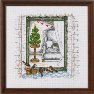 Permin counted cross stitch kit "Winter...