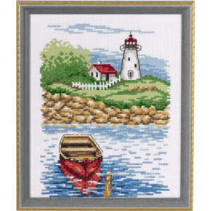 Permin counted cross stitch kit "Lighthouse &...