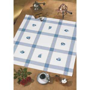 Permin tablecloth counted cross stitch kit "Kitchen...