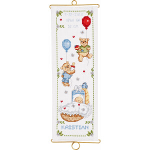 Permin counted cross stitch kit "Bell-pull...