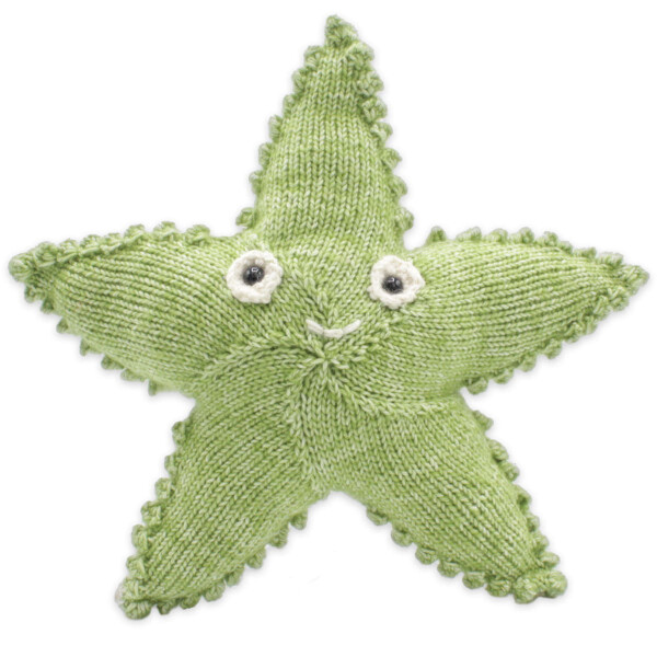 Set maglia Amigurumi Sterre Starfish Filato di cotone con imbottitura  Meterial, 27cm, hc-41ck10