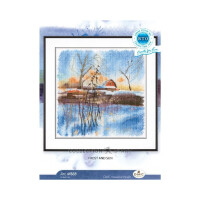 RTO counted cross stitch kit "Frost and Sun", 21,5x21cm, DIY
