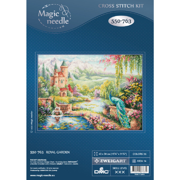 Buy Set for Cross Stitching Royal Garden Magic Needle 550-763 ZW, € 67,69
