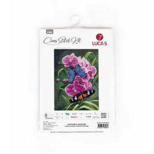 Luca-S counted cross stitch kit "Natures...