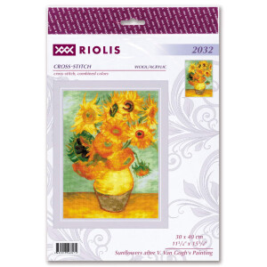 Riolis Kreuzstich Set "Sonnenblumen nach V.Van...