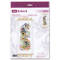 Riolis counted cross stitch kit "Housewarming", 19x40cm, DIY
