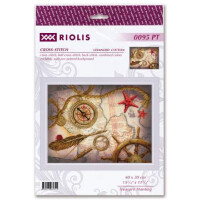 Riolis counted cross stitch kit "Treasure Hunting", 40x30cm, DIY