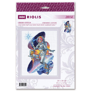 Riolis counted cross stitch kit "Straight to the...