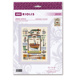 Riolis counted cross stitch kit "Good Catch",...