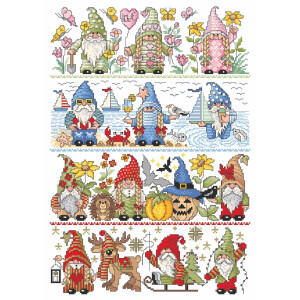 Lindner´s Cross Stitch counted Chart "Elf...