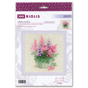 Riolis counted cross stitch kit "Astible", 25x25cm, DIY