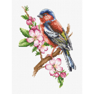 Luca-S counted cross stitch kit "Chaffinch...