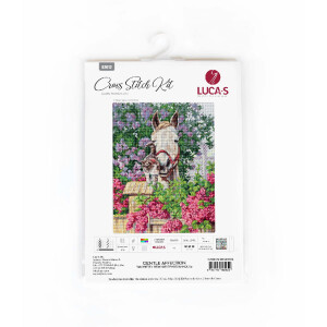 Luca-S counted cross stitch kit "Gentle...