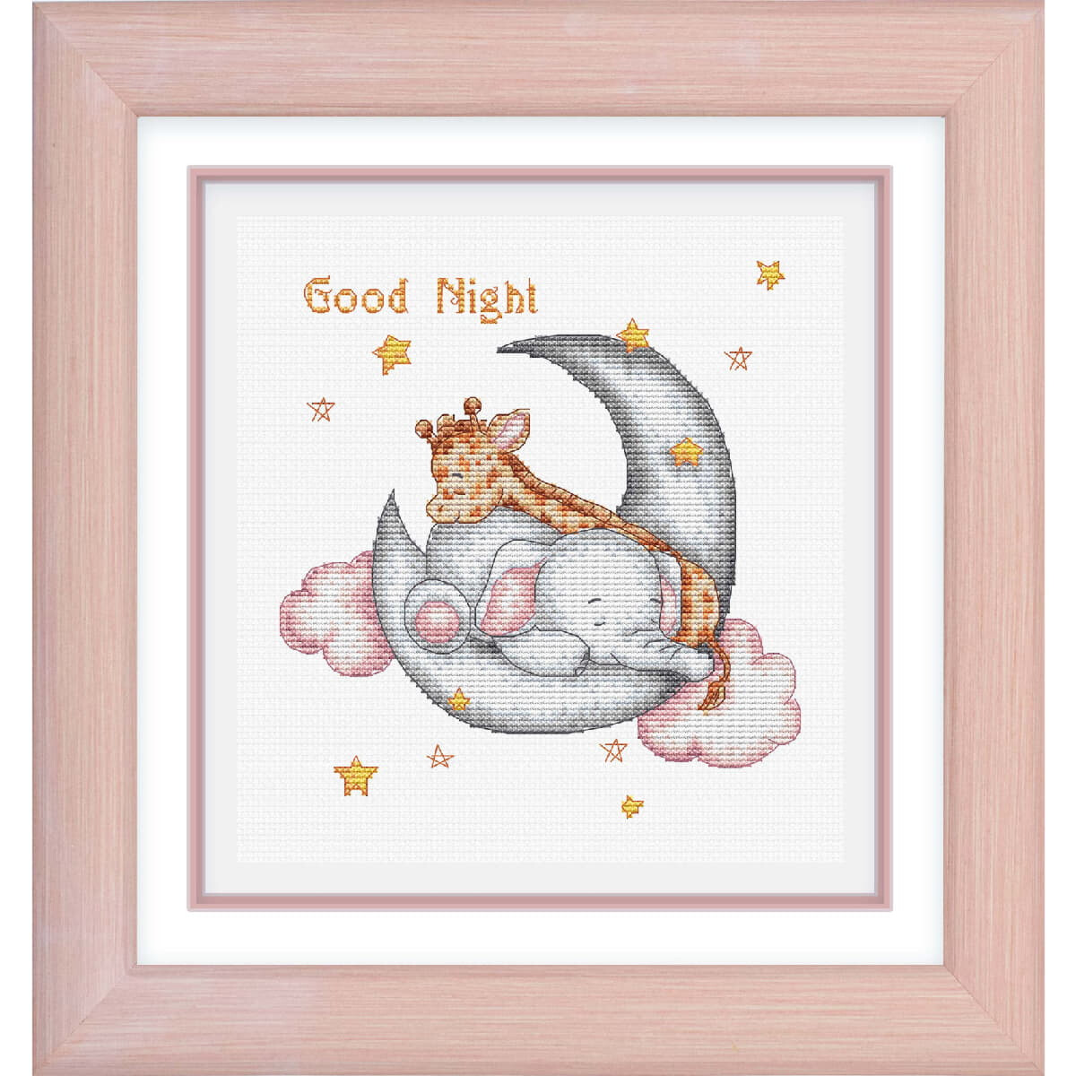 Luca-S counted cross stitch kit with frame "Good...