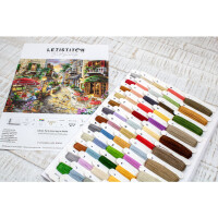 Letistitch counted cross stitch kit "Early Evening in Avola", 44x33cm, DIY