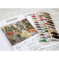 Letistitch counted cross stitch kit "Early Evening in Avola", 44x33cm, DIY