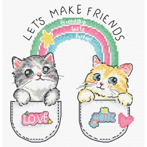 Letistitch counted cross stitch kit "Lets make...