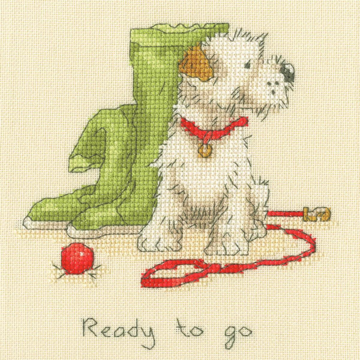 Bothy Threads counted cross stitch kit "Ready to...
