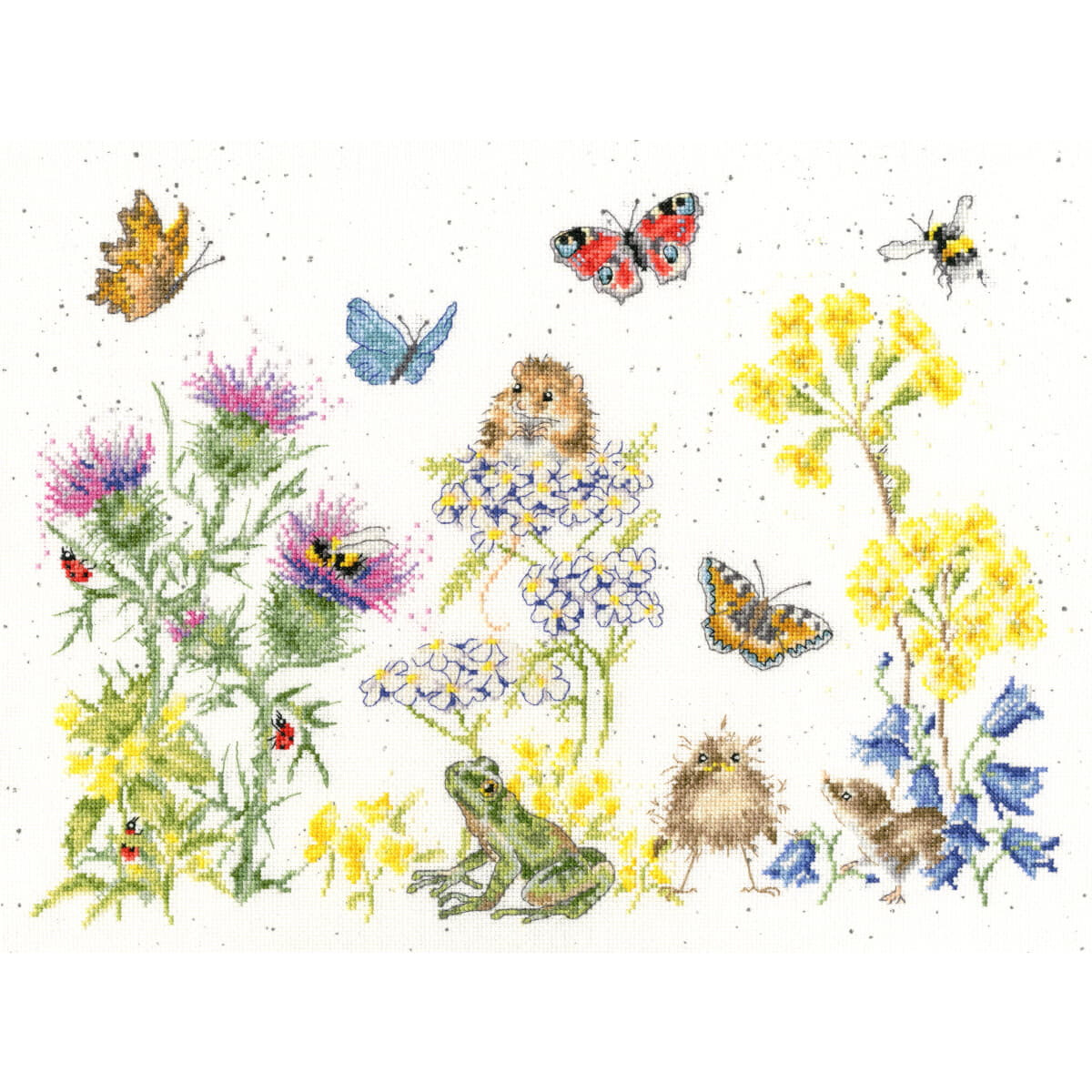 Bothy Threads counted cross stitch kit "Wildflower...