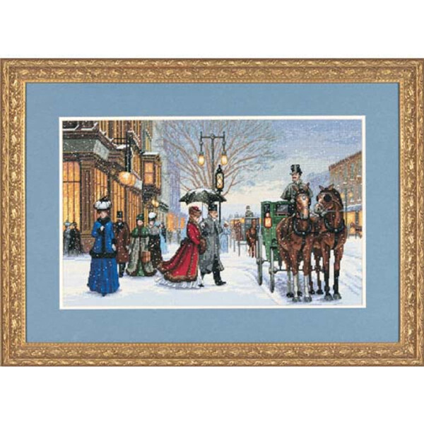 Dimensions counted cross stitch kit "Gold Collection Maleys Gracious Era", 40,6x25,4cm, DIY