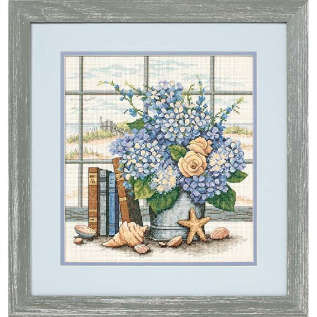 Dimensions counted cross stitch kit "Hydrangeas and...