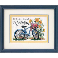 Dimensions counted cross stitch kit "The Journey", 17,7x12,7cm, DIY