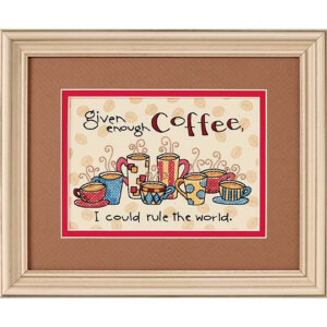 Dimensions stamped cross stitch kit "Enough...