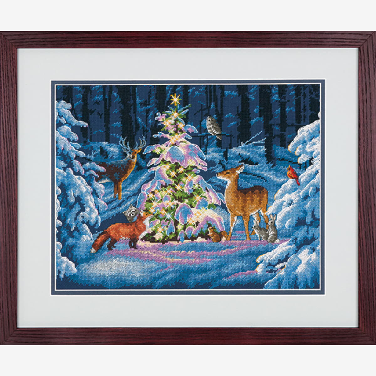 Dimensions counted cross stitch kit "Woodland...