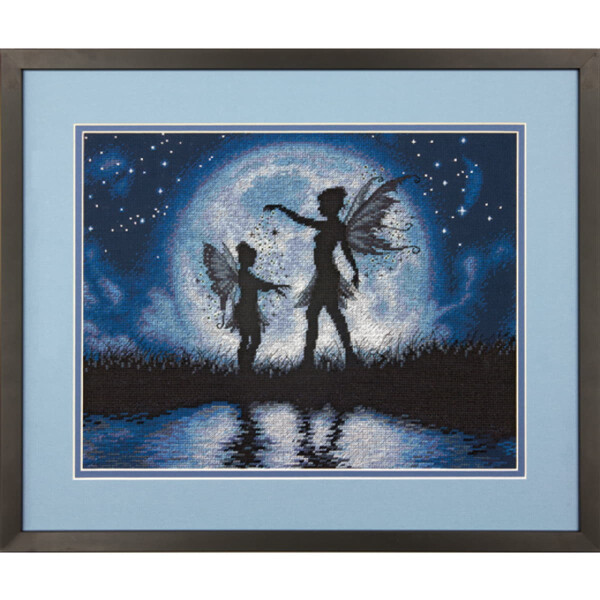 Dimensions counted cross stitch kit "Twilight Silhouette", 35,5x27,9cm, DIY