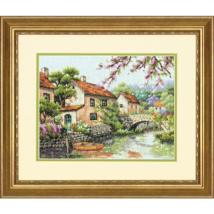Dimensions counted cross stitch kit "Village...
