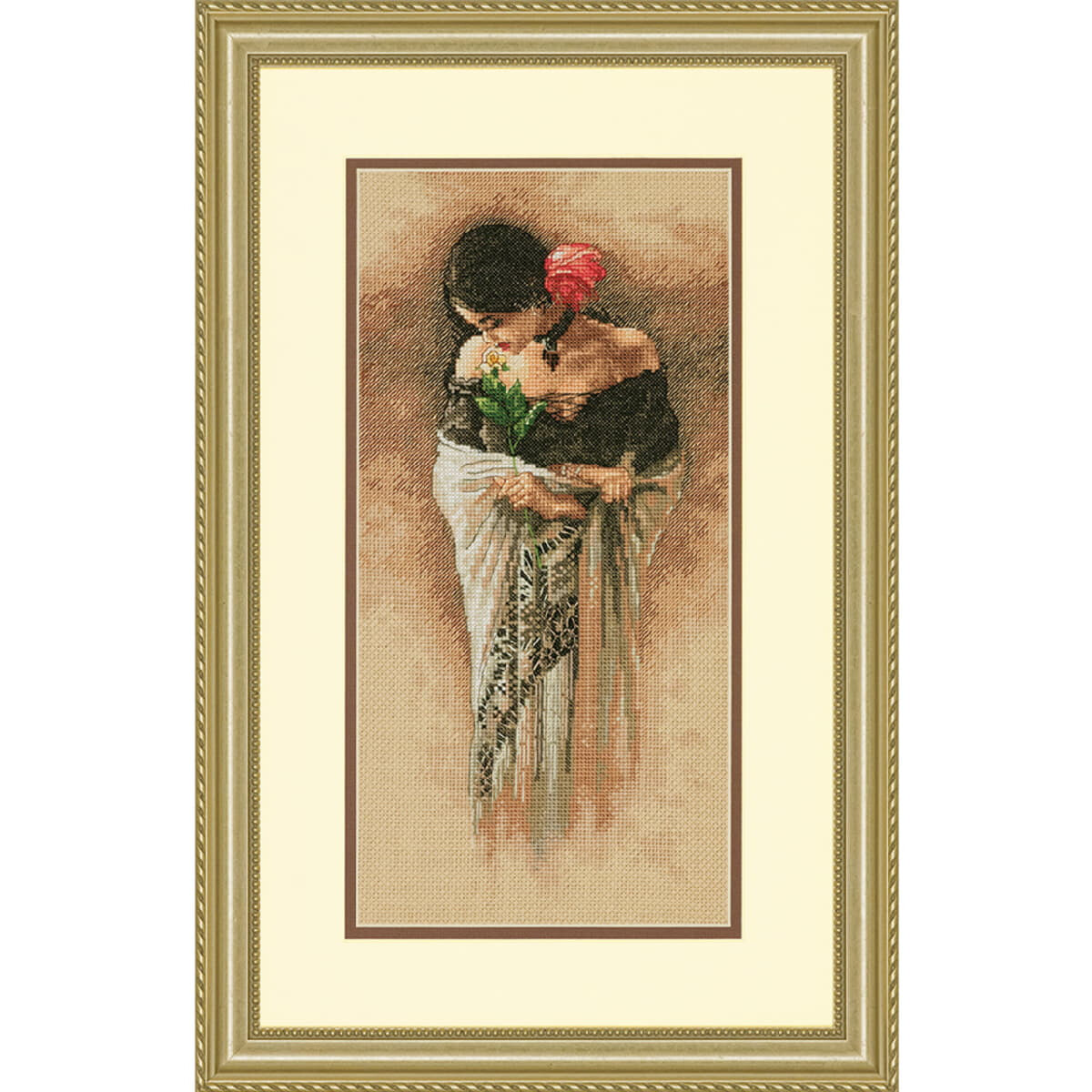 Dimensions counted cross stitch kit "The Rose",...