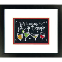 Dimensions counted cross stitch kit "Group Therapy", 17,7x12,7cm, DIY