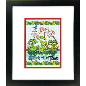 Dimensions counted cross stitch kit "Frog...