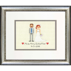 Dimensions counted cross stitch kit "Wedding Rec....