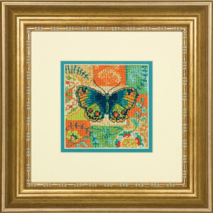 Dimensions stamped Needlepoint stitch kit "Butterfly...