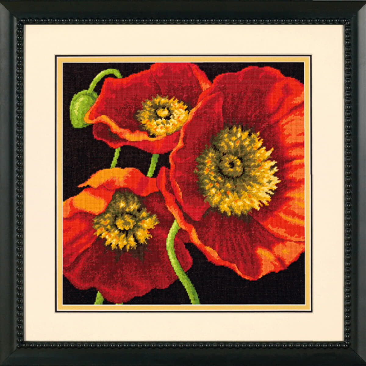Dimensions wandtapijt "Embroidery Cushion Red Poppy...