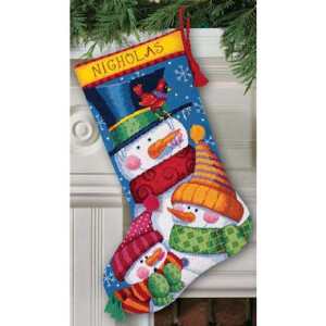 Dimensions set di arazzi "Christmas Stocking...