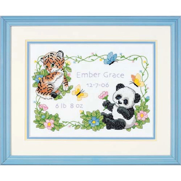 Buy Set for cross Stitching Birth Records Baby Animals Dimensions 73065, €  27,59