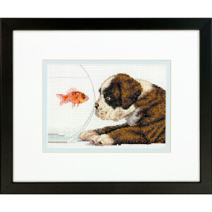 Dimensions counted cross stitch kit "Dog Bowl",...