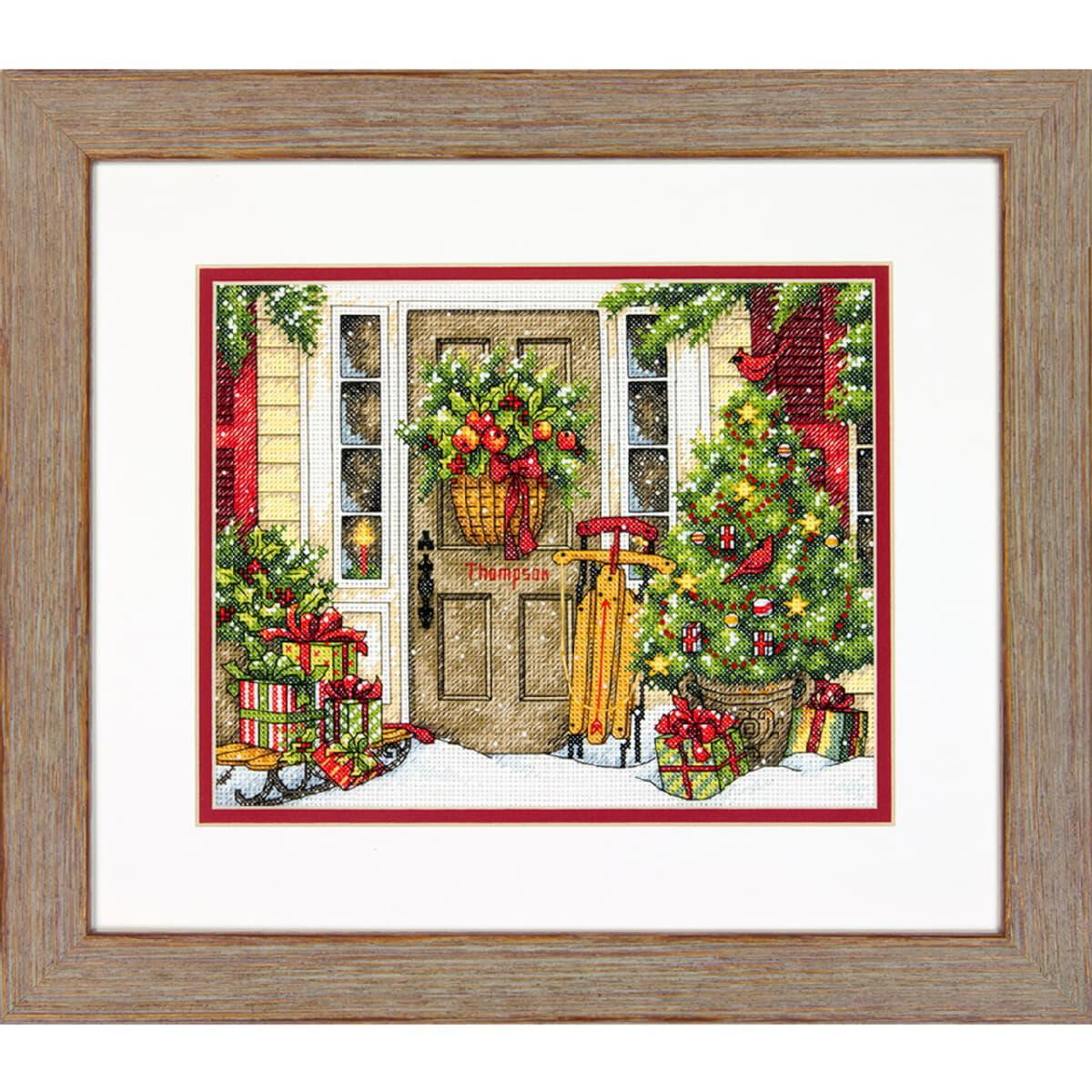 Dimensions counted cross stitch kit "Home for the...