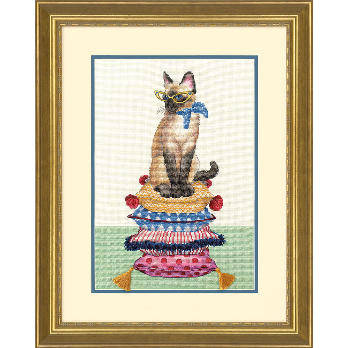 Dimensions counted cross stitch kit "Cat Lady",...