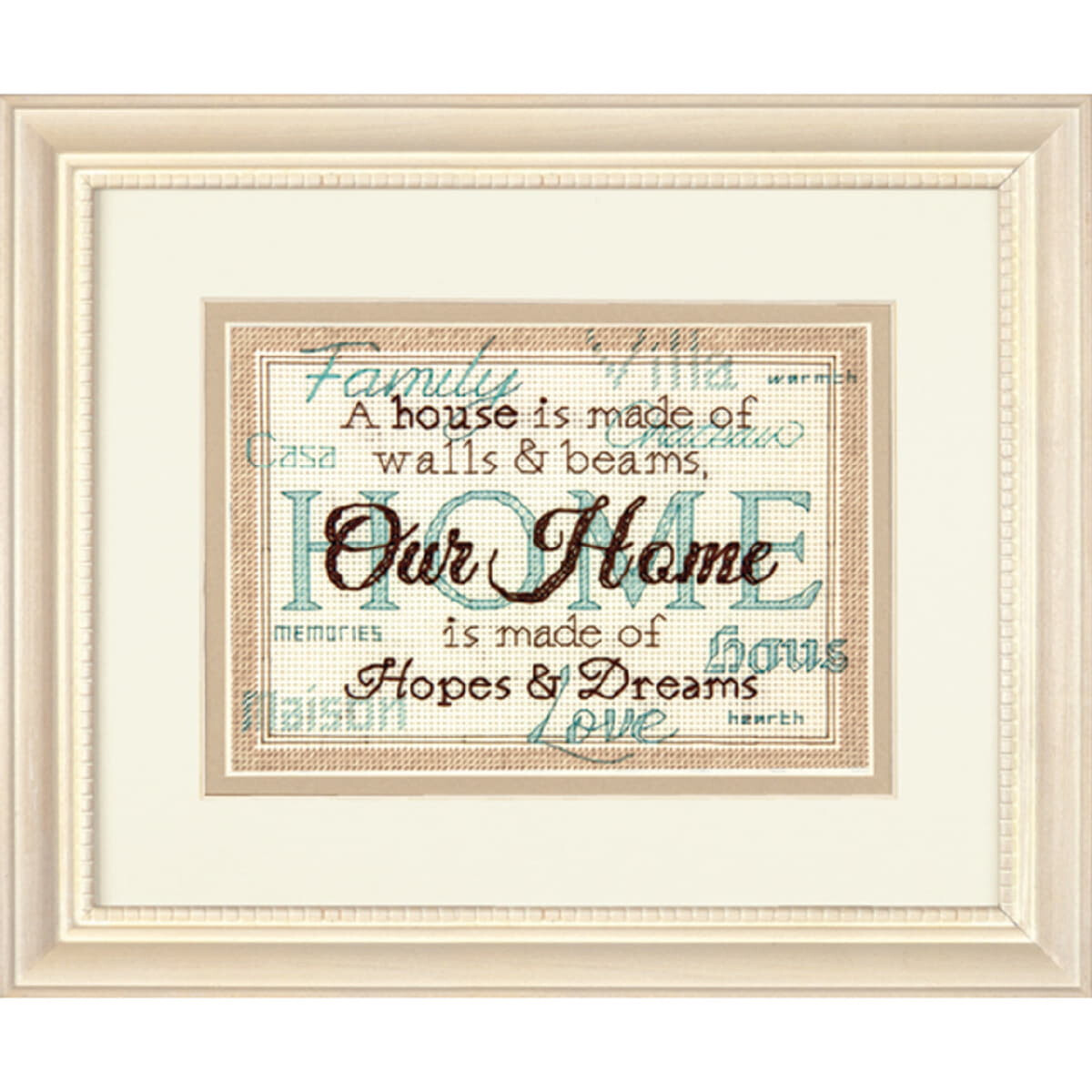 Dimensions counted cross stitch kit "Home ",...
