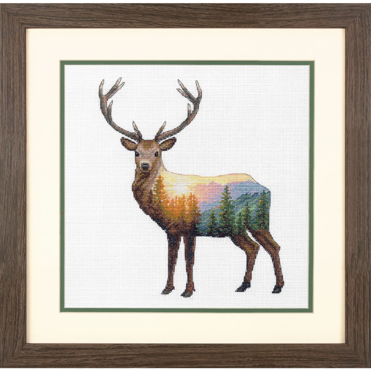 Dimensions counted cross stitch kit "Deer...