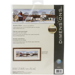 Dimensions counted cross stitch kit "Scenic...