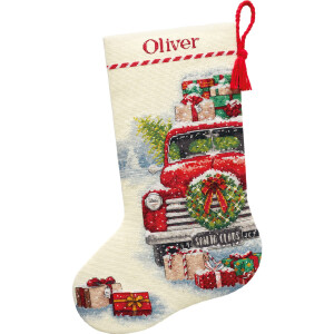 Dimensions counted cross stitch kit "Stocking Santas...