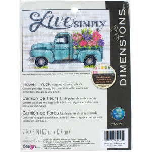 Dimensions counted cross stitch kit "Flower...