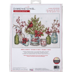 Dimensions counted cross stitch kit "Birds And...